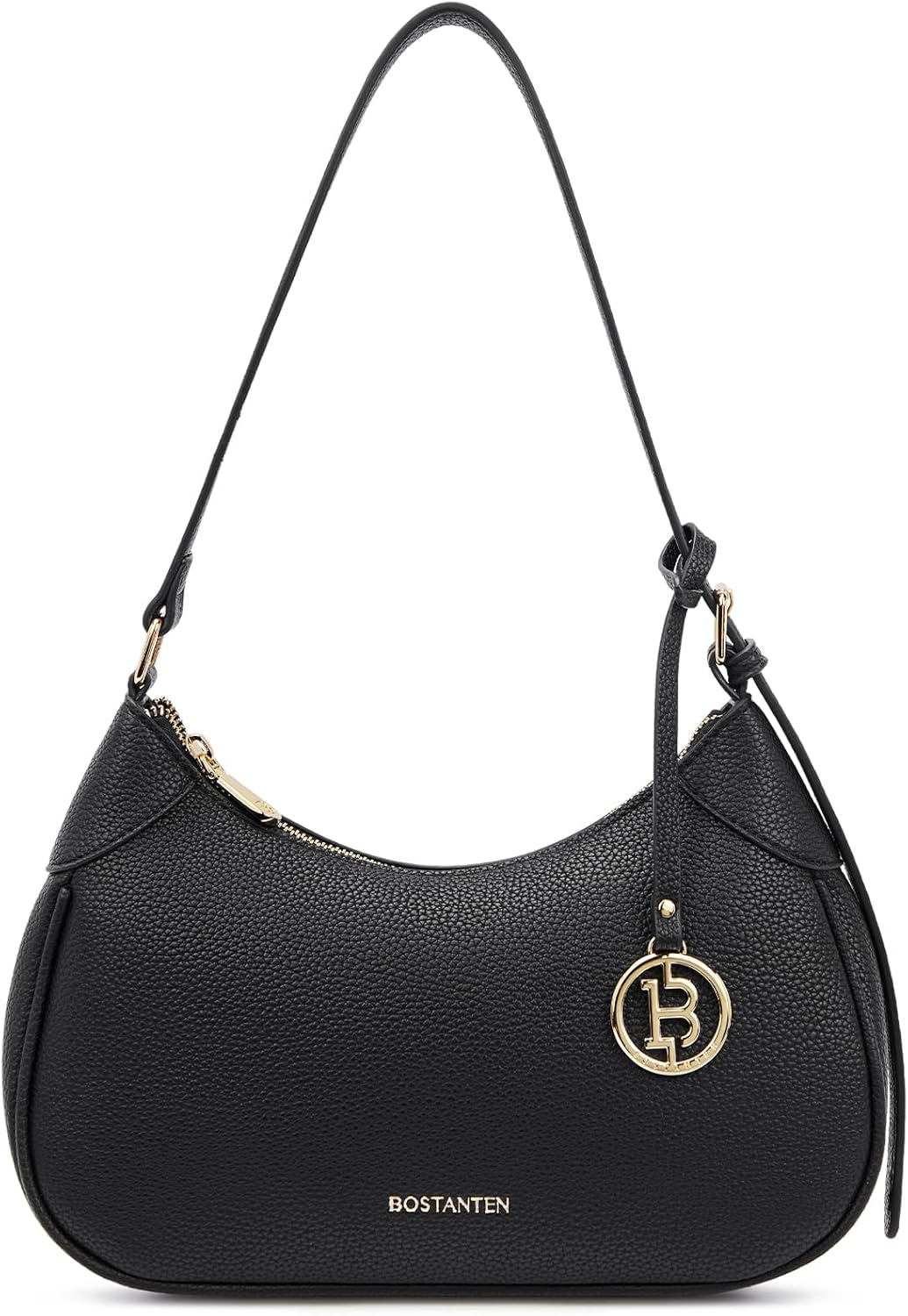 BOSTANTEN Damen Henkeltaschen Klein Handtaschen Schultertasche für Frauen Shopper Tasche Schwarz, Sc