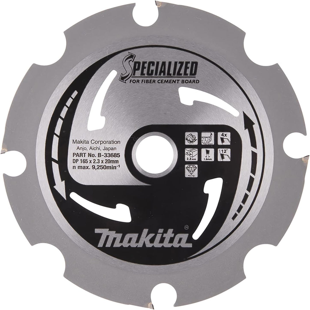 Makita Specialized Saegeblatt, 165 x 20 mm, 4Z, B-33685