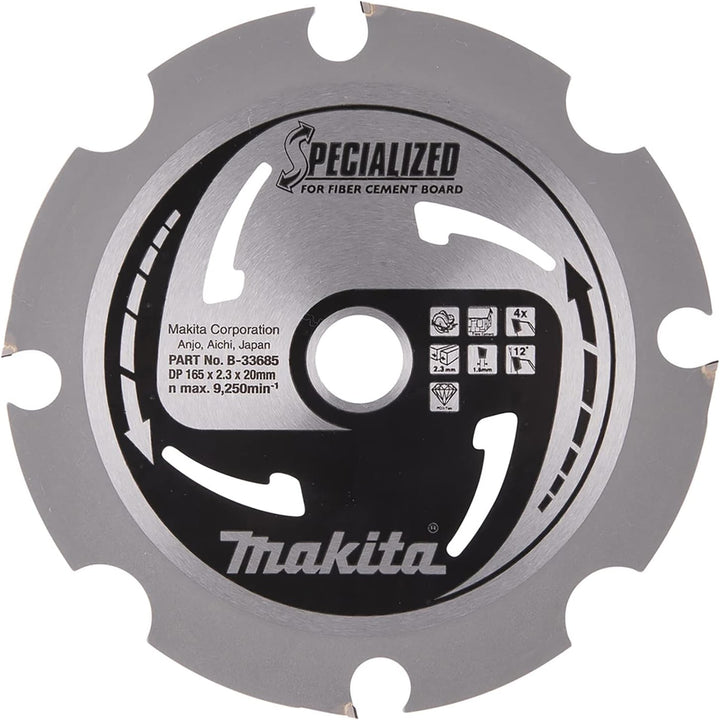 Makita Specialized Saegeblatt, 165 x 20 mm, 4Z, B-33685