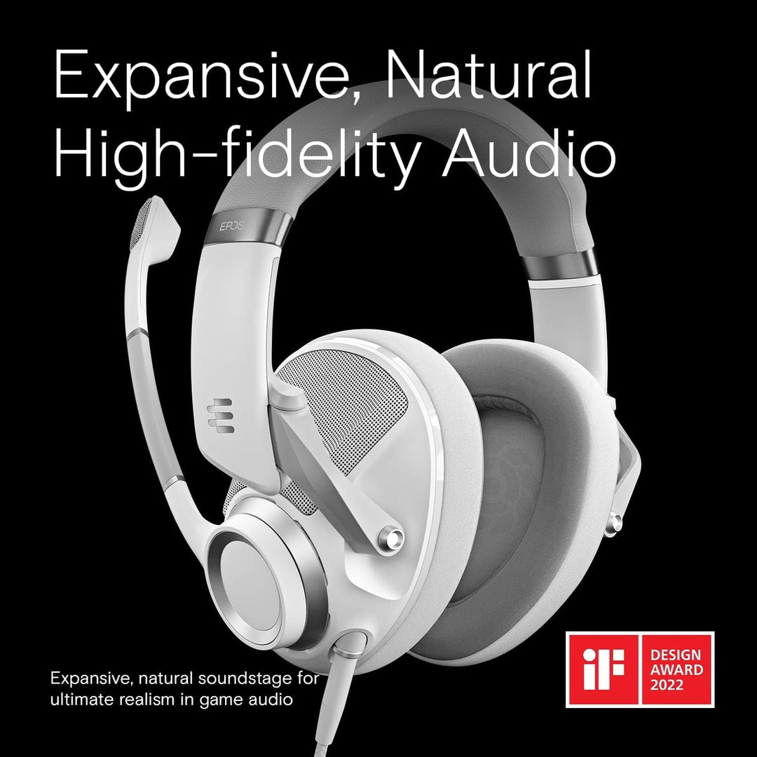 H6Pro Open Weiss Weiss H6Pro Open Back Weiss, Weiss H6Pro Open Back Weiss