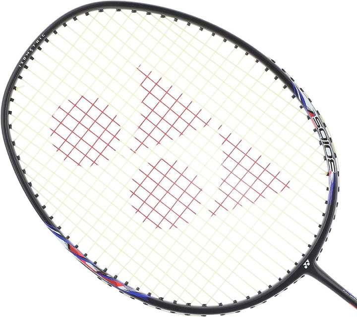 YONEX Graphit Badmintonschläger Astrox Lite Serie (G4, 77 g, 13,6 kg Spannung) Astrox Lite 21i schwa