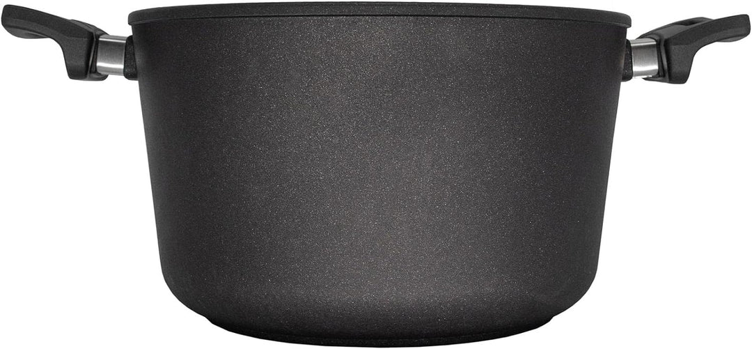 Eurolux Guss-Topf Induktion Ø 28 cm - ca. 8,5 Liter - grosser hoher Universal-Koch-Topf Aluguss mit