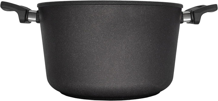 Eurolux Guss-Topf Induktion Ø 28 cm - ca. 8,5 Liter - grosser hoher Universal-Koch-Topf Aluguss mit