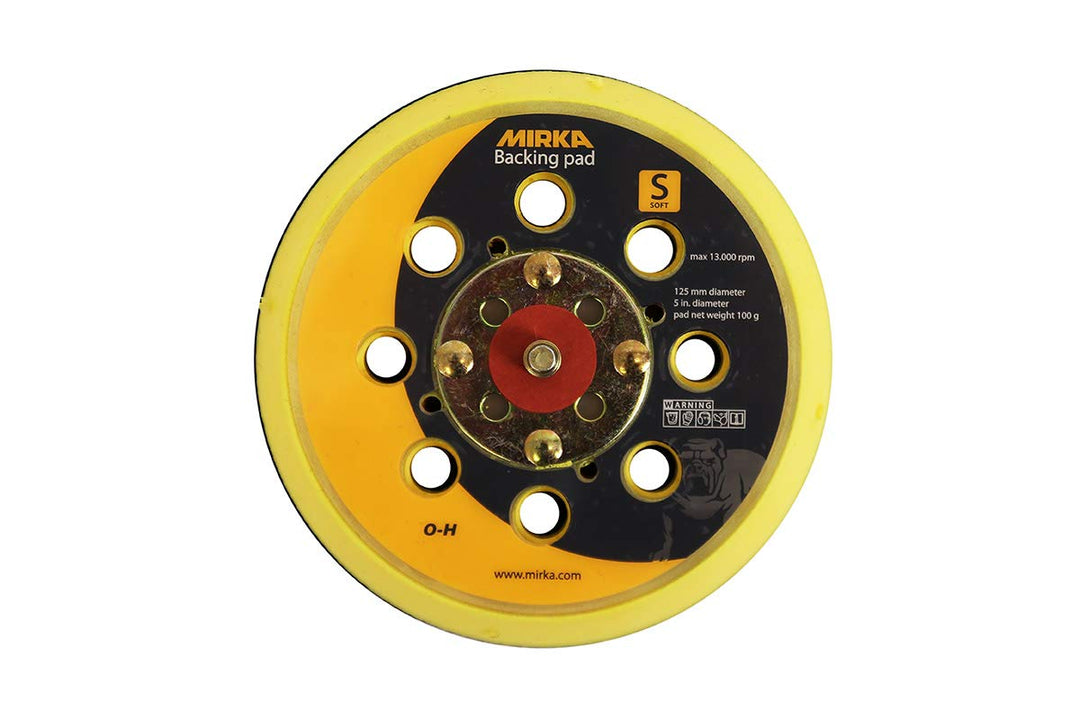 Mirka 1975548 8292502031 Stützteller 125 mm Klettverschluss 5/16' weich 28G