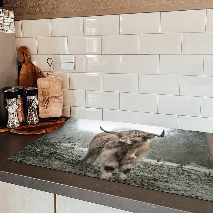 KitchenYeah© Herdabdeckplatte Einteilig Induktionsmatte Küche Abdeckung Ceranfeld Herd Abdeckplatte