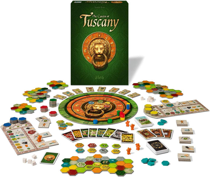 Ravensburger 26916 - The Castles of Tuscany, Strategiespiel für 2-4 Spieler ab 10 Jahren, alea Spiel