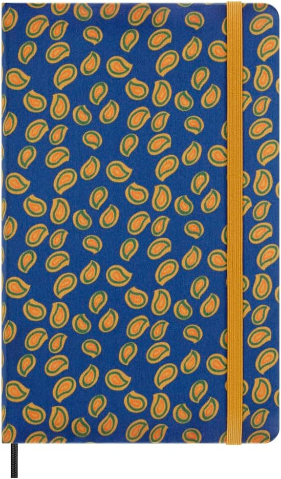 Moleskine Silk 12 Monate Planer, Wochenplaner ohne Termine, Hardcover mit Italianischer Seide von Ma