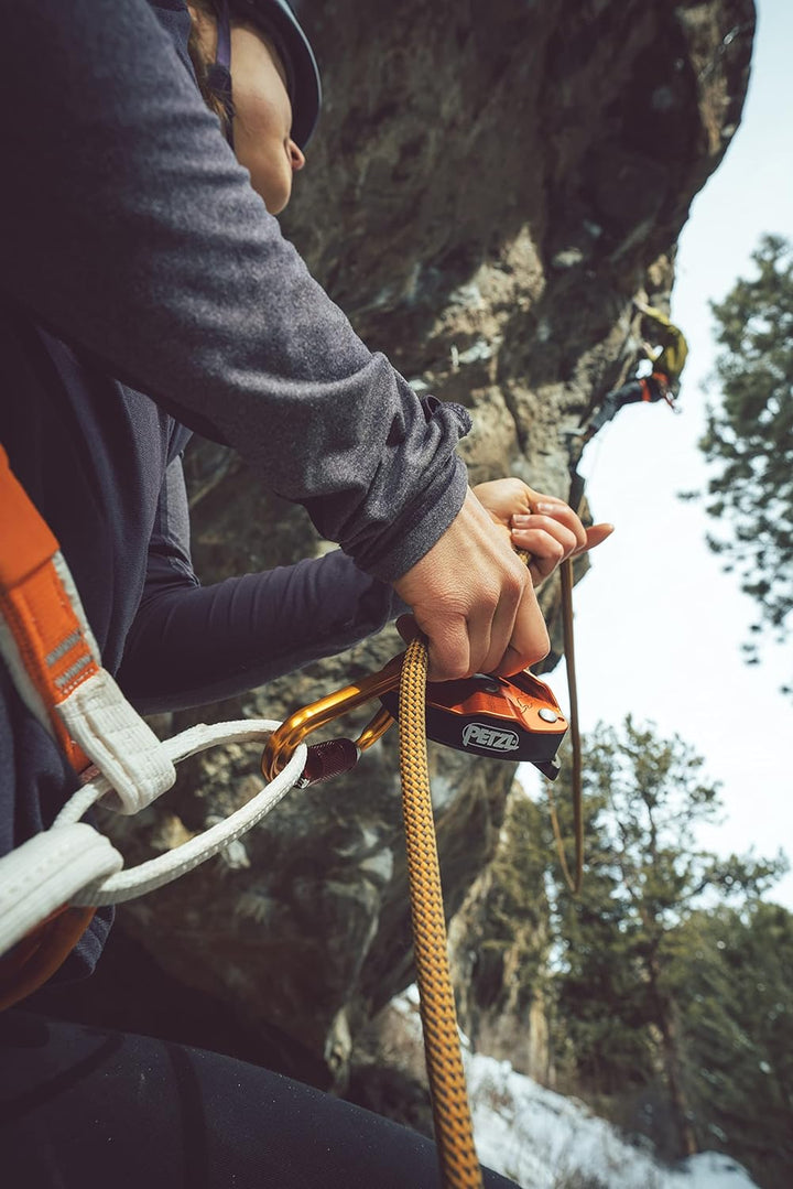 PETZL Unisex Grigri Sicherungsgerät Einheitsgrösse Blau, Einheitsgrösse Blau