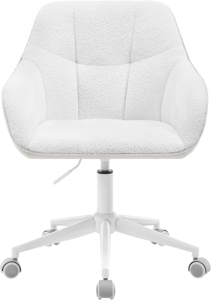 WOLTU Homeoffice Stuhl, Schreibtischstuhl, Drehstuhl, Schminkstuhl, höhenverstellbar, 150 kg belastb