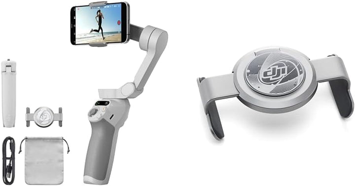 OSMO Mobile SE Smartphone-Gimbal, 3-Achsen-Stabilisierung & OM Magnetische Handyklemme 3 Osmo Mobile