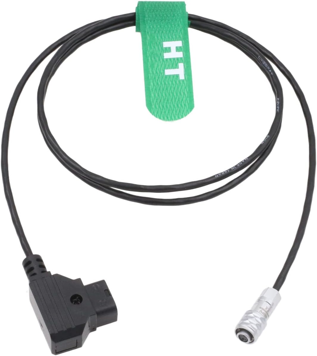 HangTon BMPCC 4K 6K Pro 2 Pin D-Tap P-Tap Stromkabel für Blackmagic Design Stativ Gimbal 2M, V-Mount