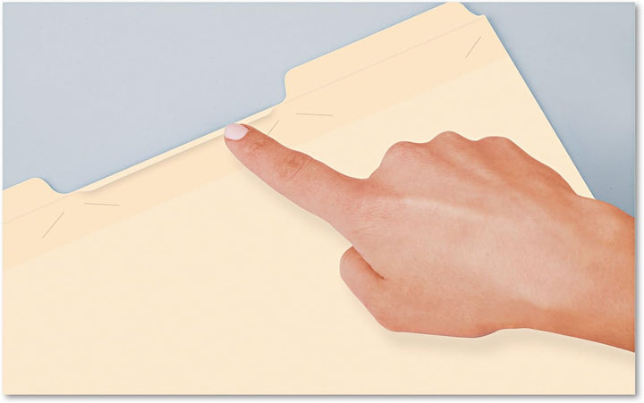 Pendaflex Ready-Tab Aktenordner, verstärkt, Briefgrösse, Manila, 1/3 Schnitt, 50/BX (42336)