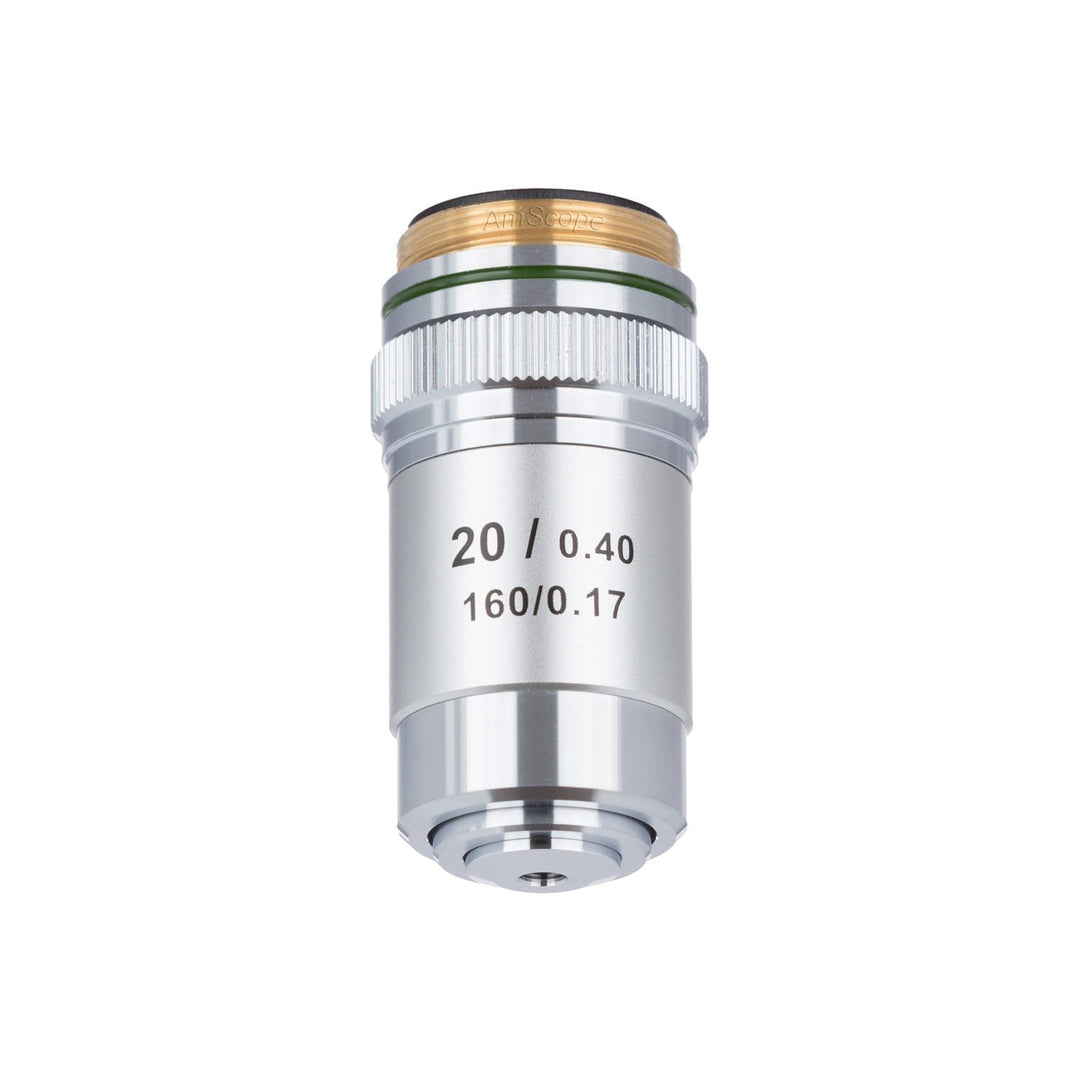 AmScope A20X-V300 20X achromatisches Mikroskop-Objektiv für Verbundmikroskop