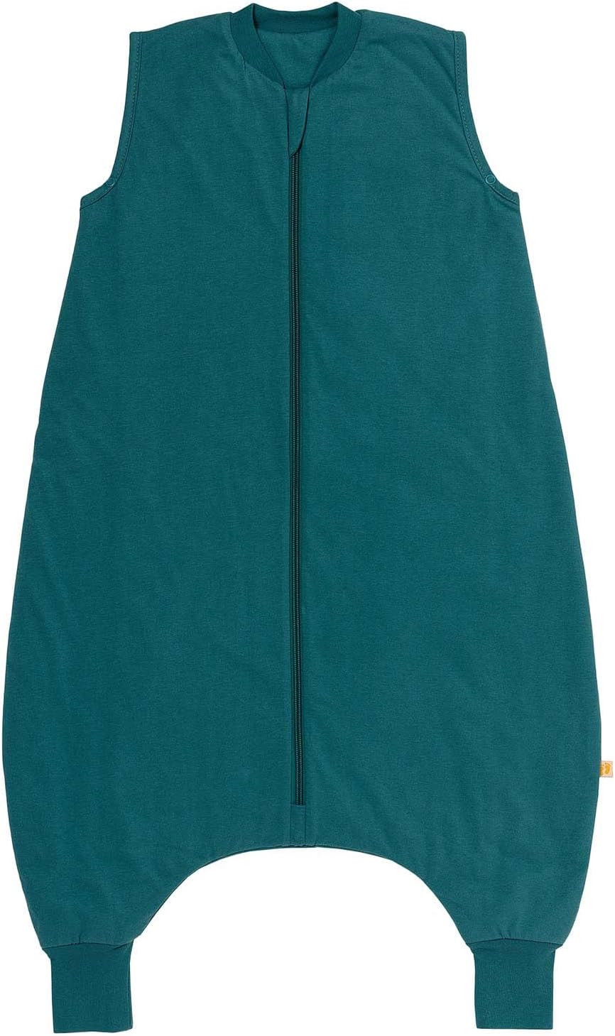 schlummersack Schlafsack mit Füssen ganzjährig 110 cm 2.5 Tog Karamell | Kinder Schlafsack mit Beine