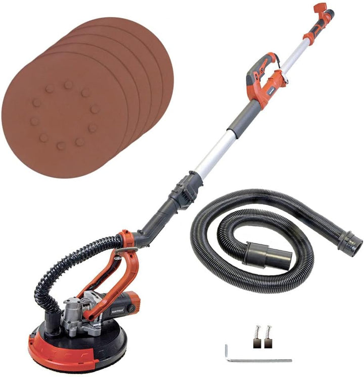 Matrix Profi Trockenbauschleifer DWS 710 800 Watt Wandschleifer Schleifgiraffe Deckenschleifer Langh