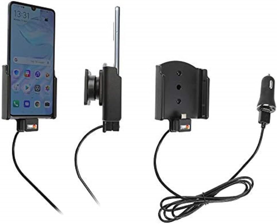 Brodit Gerätehalter 721120 | Made IN Sweden | mit Ladefunktion für Smartphones - Huawei P30