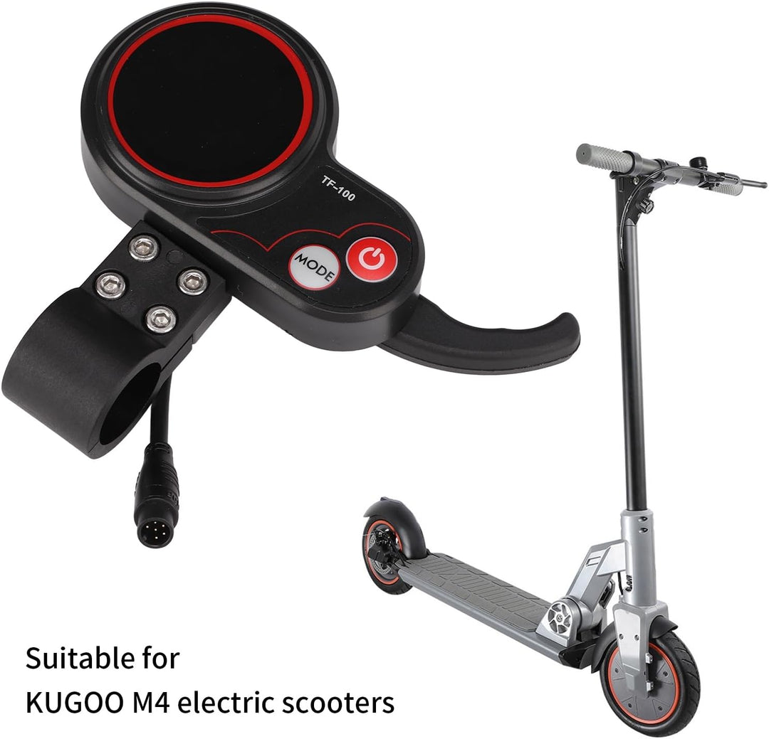 SUNGOOYUE 48V TF-100 Elektroroller-Display, ABS 6-Pin-Kommunikationsinstrument f¨¹r KUGOO M4 Elektro