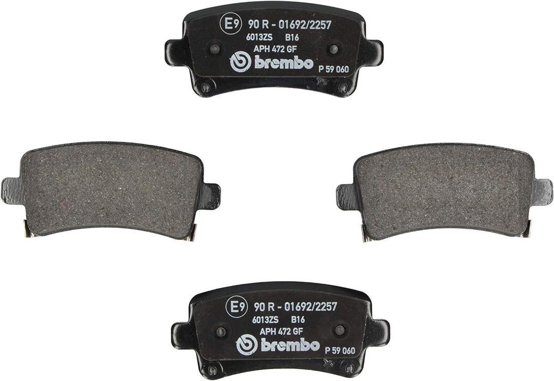 Brembo P 59 060 Bremsbelagsatz, Scheibenbremse - (4-teilig)