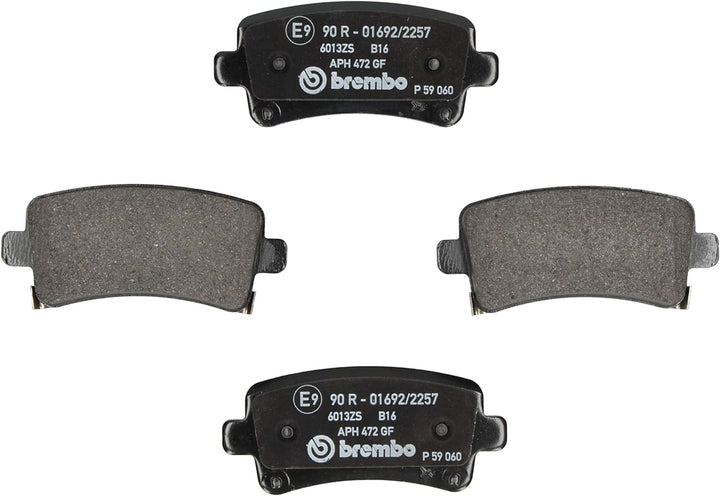 Brembo P 59 060 Bremsbelagsatz, Scheibenbremse - (4-teilig)