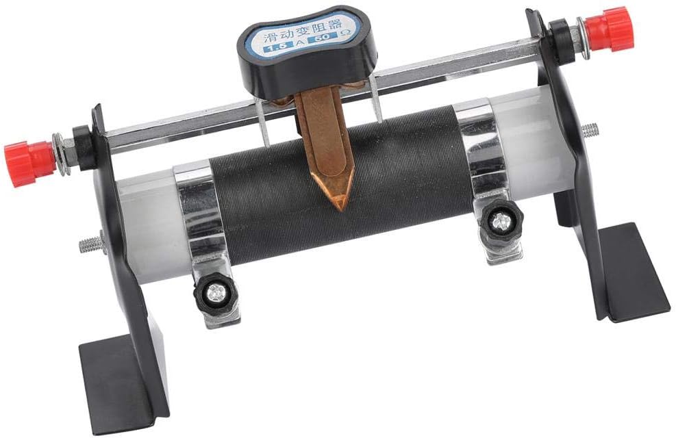 Schieberegler, 1.5A 50Ω Metallphysik Elektrischer Schieberegler Widerstandslabor Forschungswerkzeug