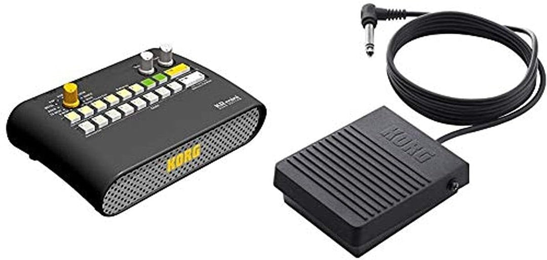 Korg KR-MINI Rhythmus Computer + KORG PS-3, Einzel-Fussschalter, universell einsetzbar Bundle