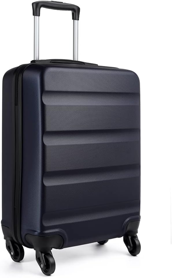 KONO Handgepäck Koffer Klein Reisekoffer mit Rollen und TSA Schloss, Koffer Trolley Handgepäck Flugz