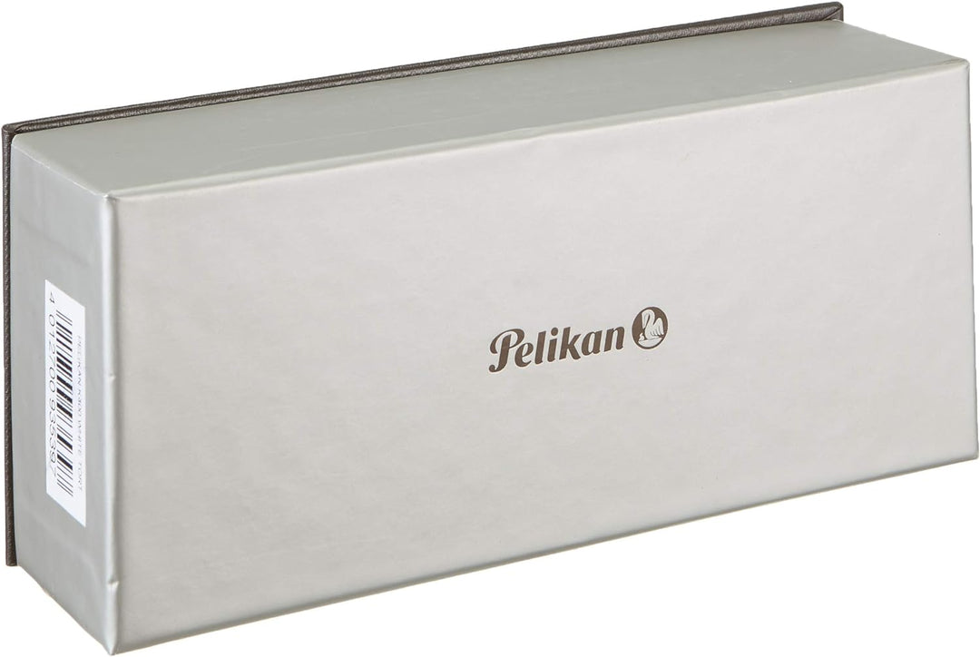 Pelikan 935395 Druckkugelschreiber Souverän K400 Schildpatt, weiss, Druckkugelschreiber