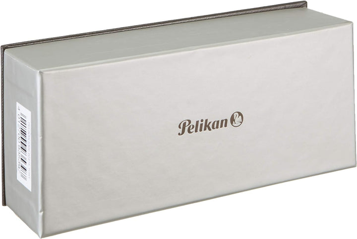 Pelikan 935395 Druckkugelschreiber Souverän K400 Schildpatt, weiss, Druckkugelschreiber