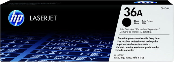 HP HPCB436A Tonerkartusche 36A Schwarz F/LJ P1505/M1120MFP/M1522MFP – (Verbrauchsmaterialien > Tinte