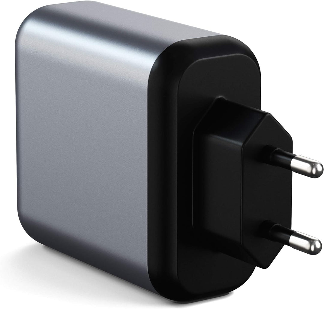 SATECHI 30W Dual Port Wandladegerät mit USB C PD & USB 3.0 Port – Kompatibel mit 2022 iPad Air M1, 2