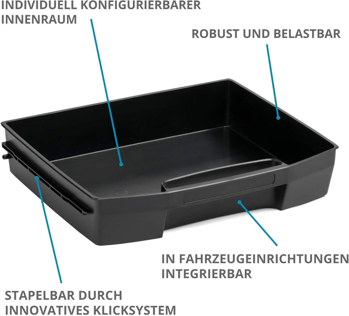 Bosch Sortimo LS-Tray 72 Schublade anthrazit, LS-Tray 72
