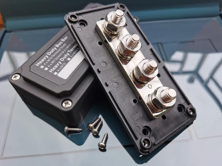 300A Sammelschiene 12v - 48V DC Verteilerschiene Geländewagen Masseverteiler Boot Drahtbox Camper Sa