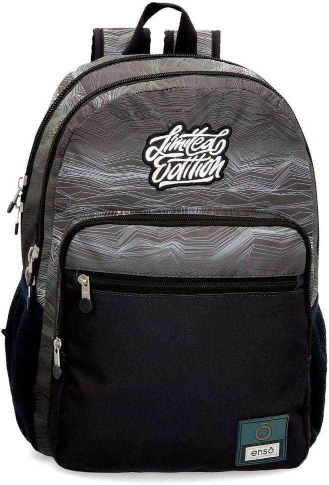 Enso Graffiti Doppelfach-Rucksack An Trolley anpassbar Mehrfarbig 32x44x17 cms Polyester 20.13L Adap