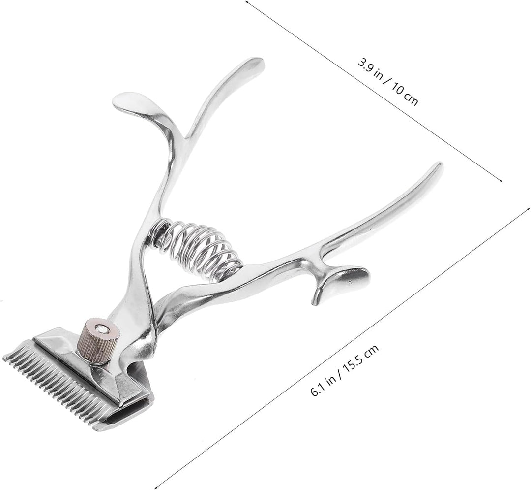 VILLCASE Manueller Haarschneider, Schermaschine Hund, Sehr Leise, Schermaschine Pferd, Handgriff Hun