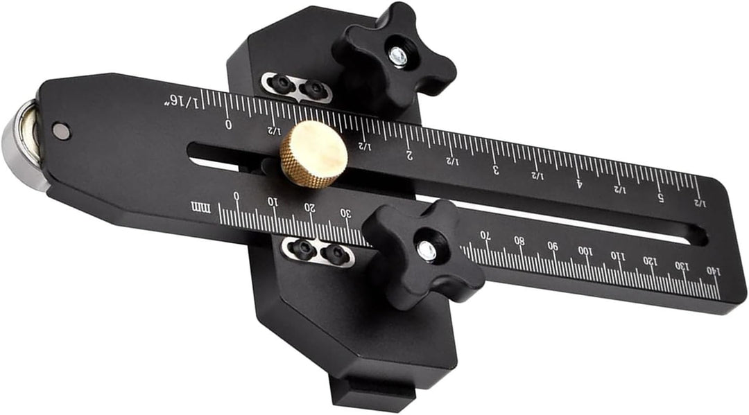 Aluminium Legierung Dünne Rip Jig Tisch Sah Zaun Führung Tisch Säge Zubehör mit Roller Limiter