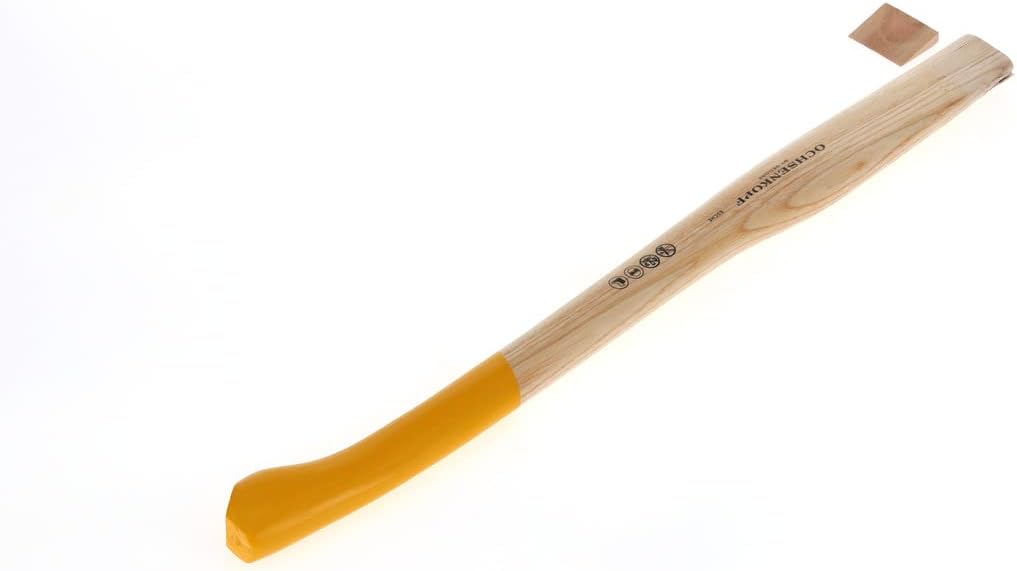 Ochsenkopf Ersatzstiel aus langlebigem Hickoryholz, Ergonomische Form, 600 mm, 363 g, 60 x 6 x 2.5 c