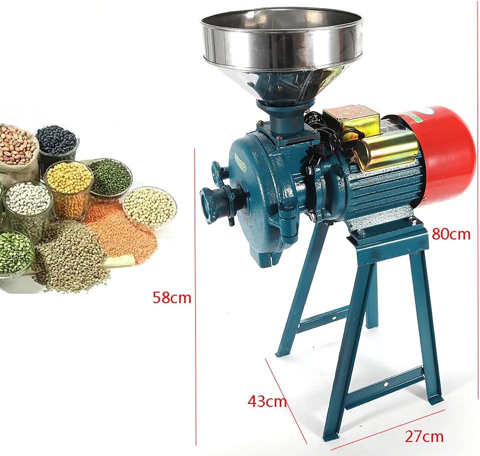 1500W elektrische Mühle Maschine Trockengetreide Mühle Reismais Getreide Kaffee Weizenmühle Pulver M