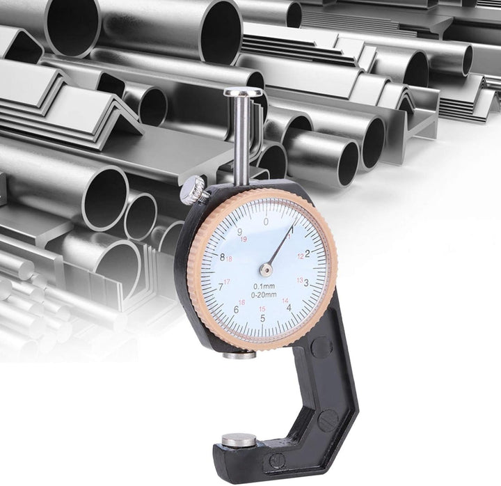 0-20 Mm Dickenmessgerät Spitzer/Flacher Kopf R Es Zifferblatt Genauigkeitsmesswerkzeug Flacher Spitz