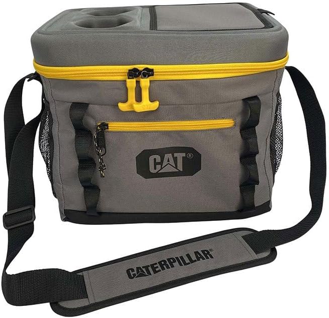 Cat Caterpillar Kühltasche, 22,5 l, tragbar, für Baustellen, Camping, Strand