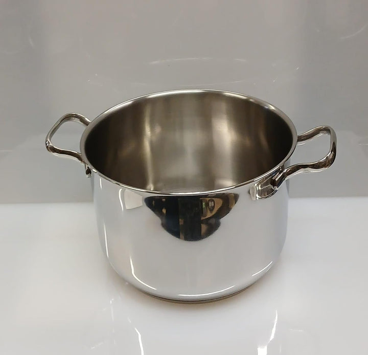 Kochtopf Edelstahl komplett aus Edelstahl 18/10 von hoher Qualität. Elegantes Hohe Leistung von Koch