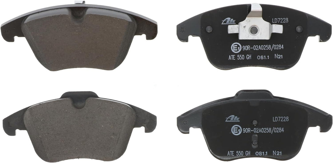 ATE 13.0470-7228.2 Bremsbelagsatz, Scheibenbremse