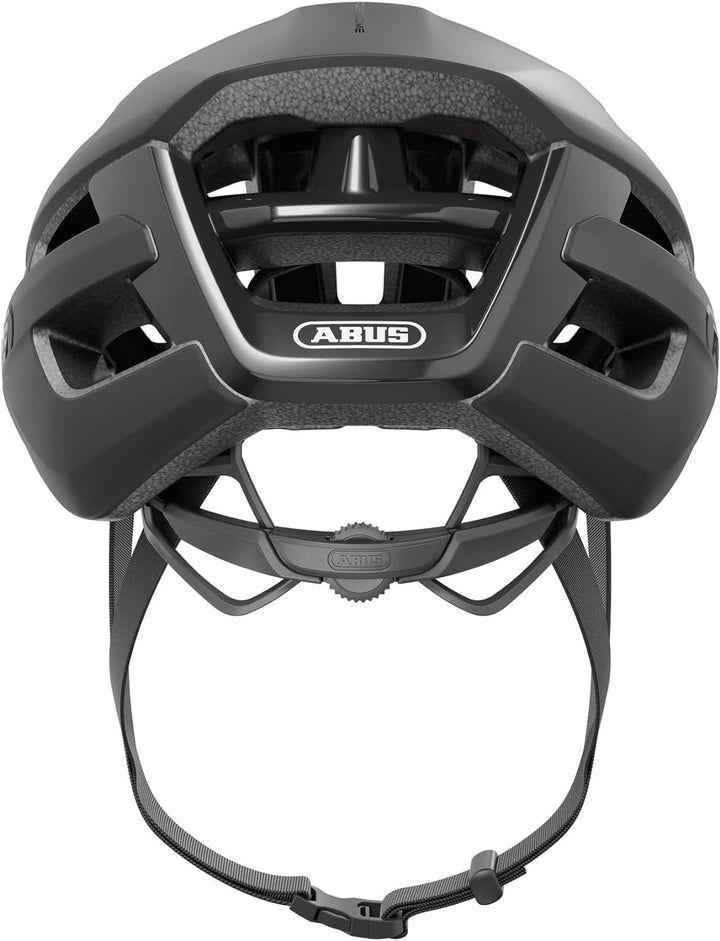 ABUS Rennradhelm PowerDome - leichter Fahrradhelm mit cleverem Belüftungssystem und aerodynamischem
