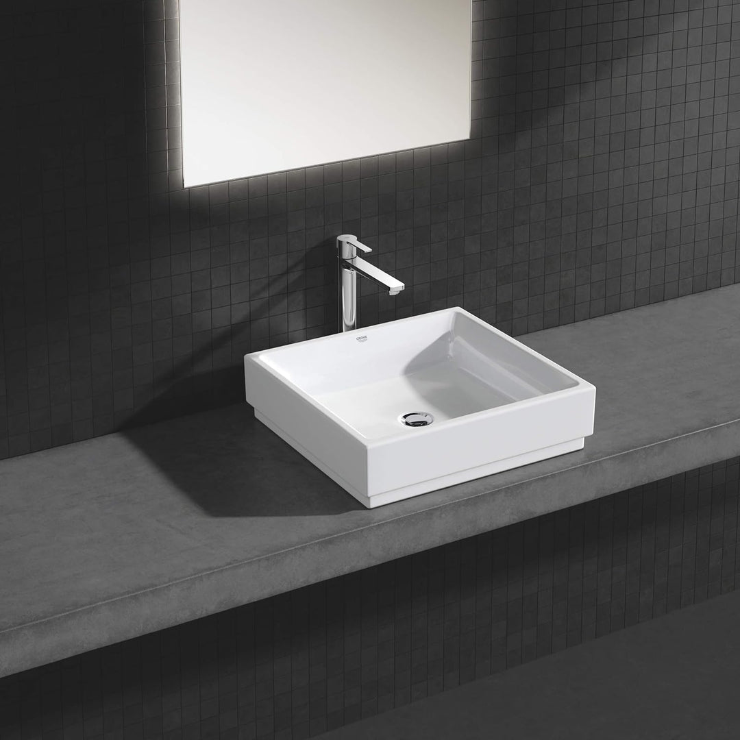 GROHE Lineare - Waschtischarmatur (wassersparend, glatter Körper, Einlochmontage, XL-Size), chrom, 2