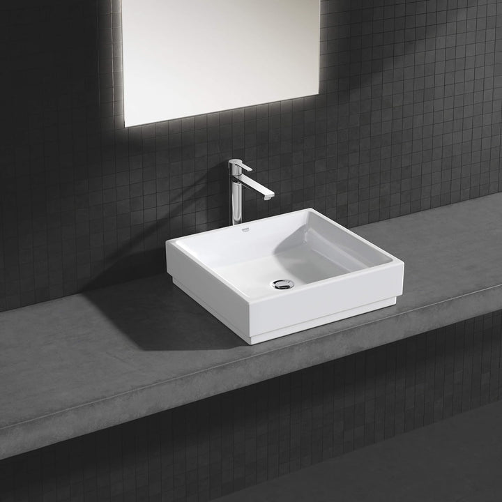 GROHE Lineare - Waschtischarmatur (wassersparend, glatter Körper, Einlochmontage, XL-Size), chrom, 2