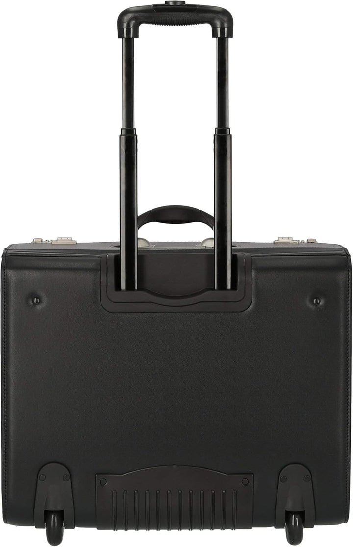 Dermata Pilotenkoffer 2-Rollen-Businesstrolley 50 cm schwarz