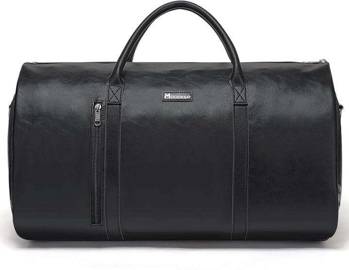 Modoker Wandelbarer Kleidersack aus Leder, Handgepäck für Reisen, Kleidersack, Geschenke für Männer,