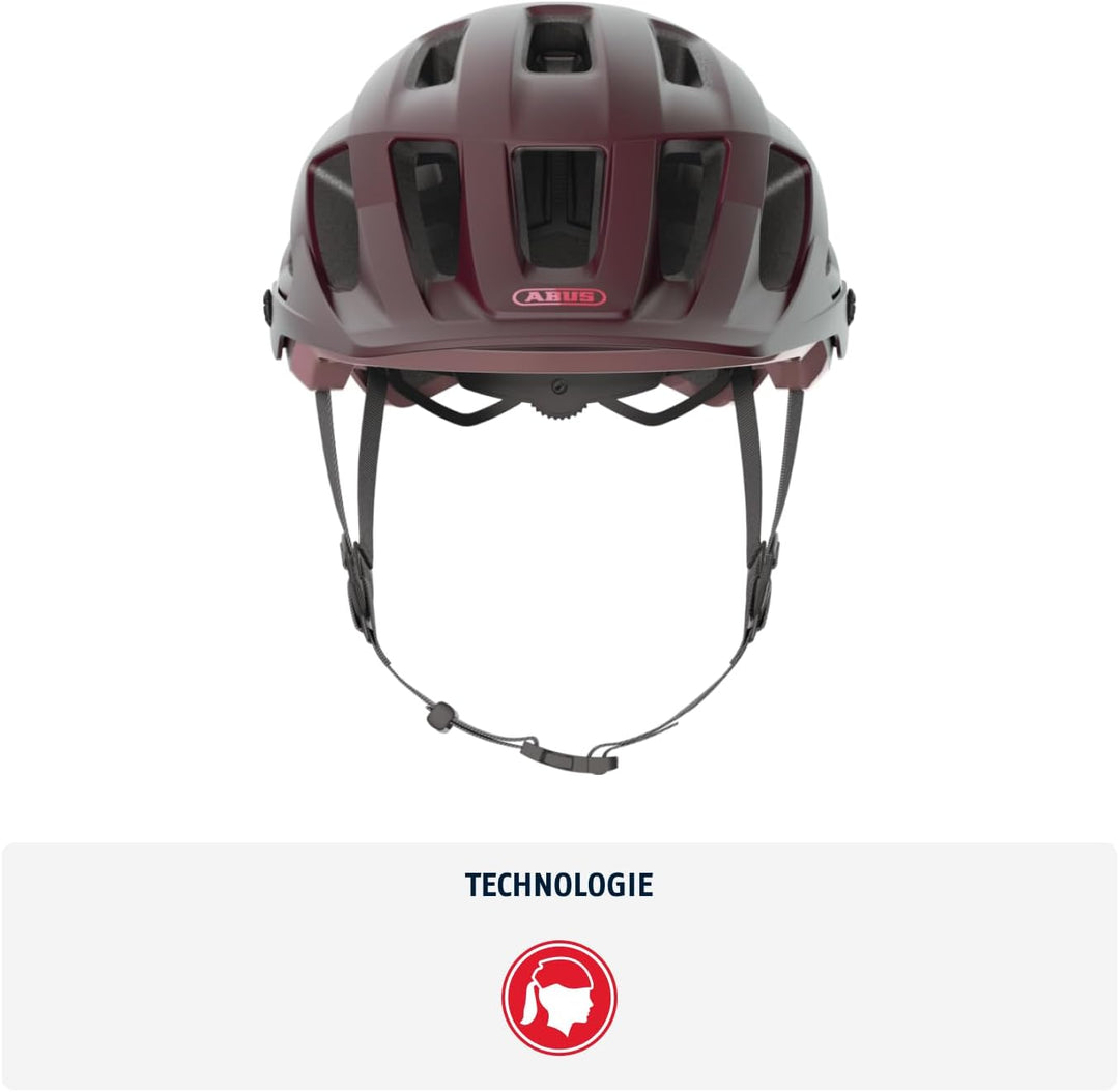 ABUS MTB-Helm Moventor 2.0 - komfortabler Fahrradhelm fürs Gelände - All-Mountain-Helm - für Damen u