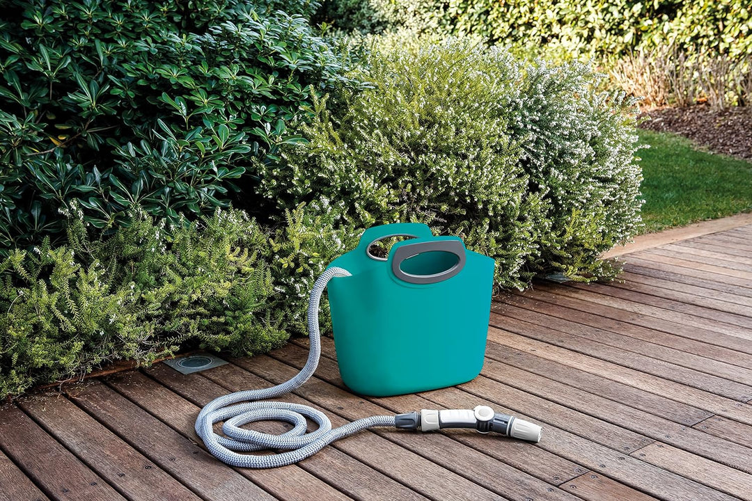 G.F. Aquapop Bewässerungsschlauch 30 Meter, ausziehbar, für Garten, Vasen, Balkon, Terrassen und Ver