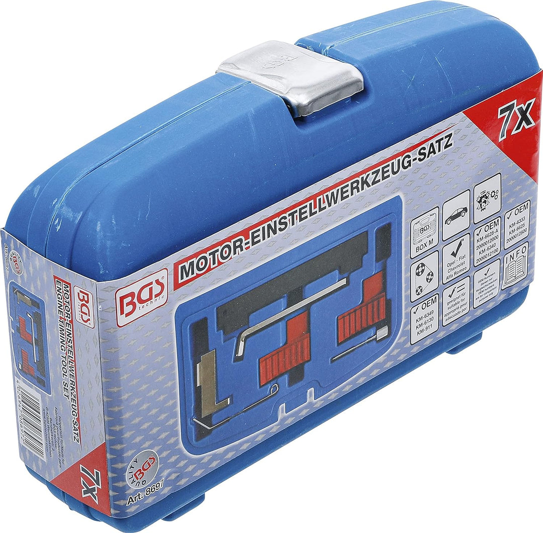 BGS 8697 | Motor-Einstellwerkzeug-Satz | für Opel 1.6, 1.8