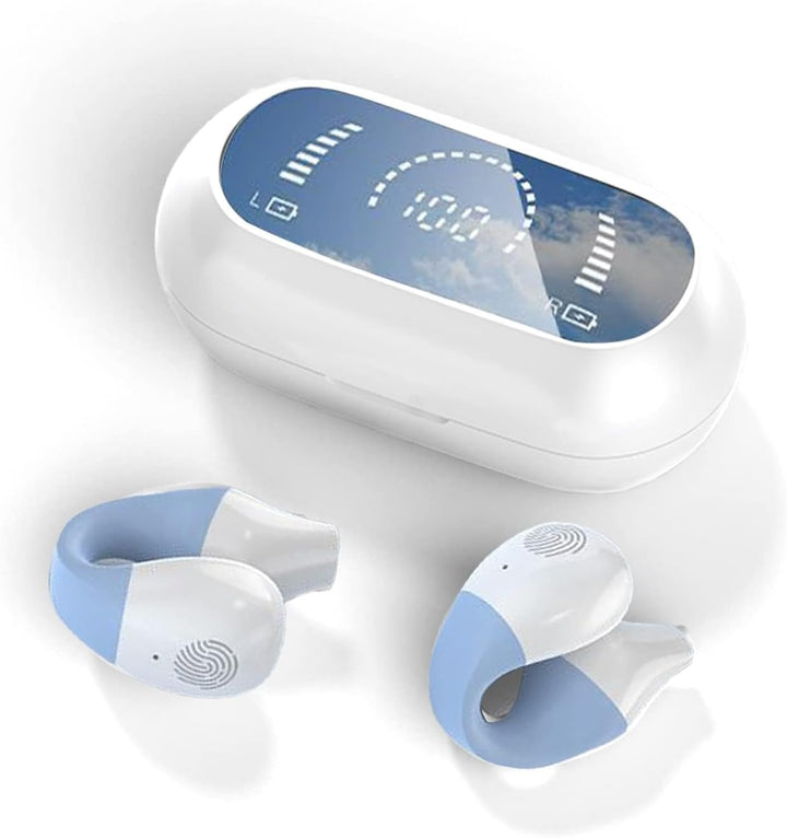 Open Ear Sportkopfhörer Luftleitung Knochenschall Kopfhörer kabellos Bluetooth mit Mic wasserdicht W
